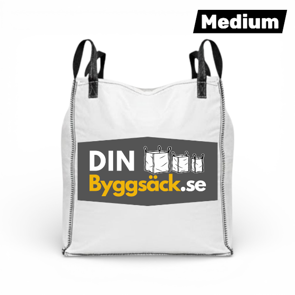 Standard byggsäck för normal mängd byggavfall